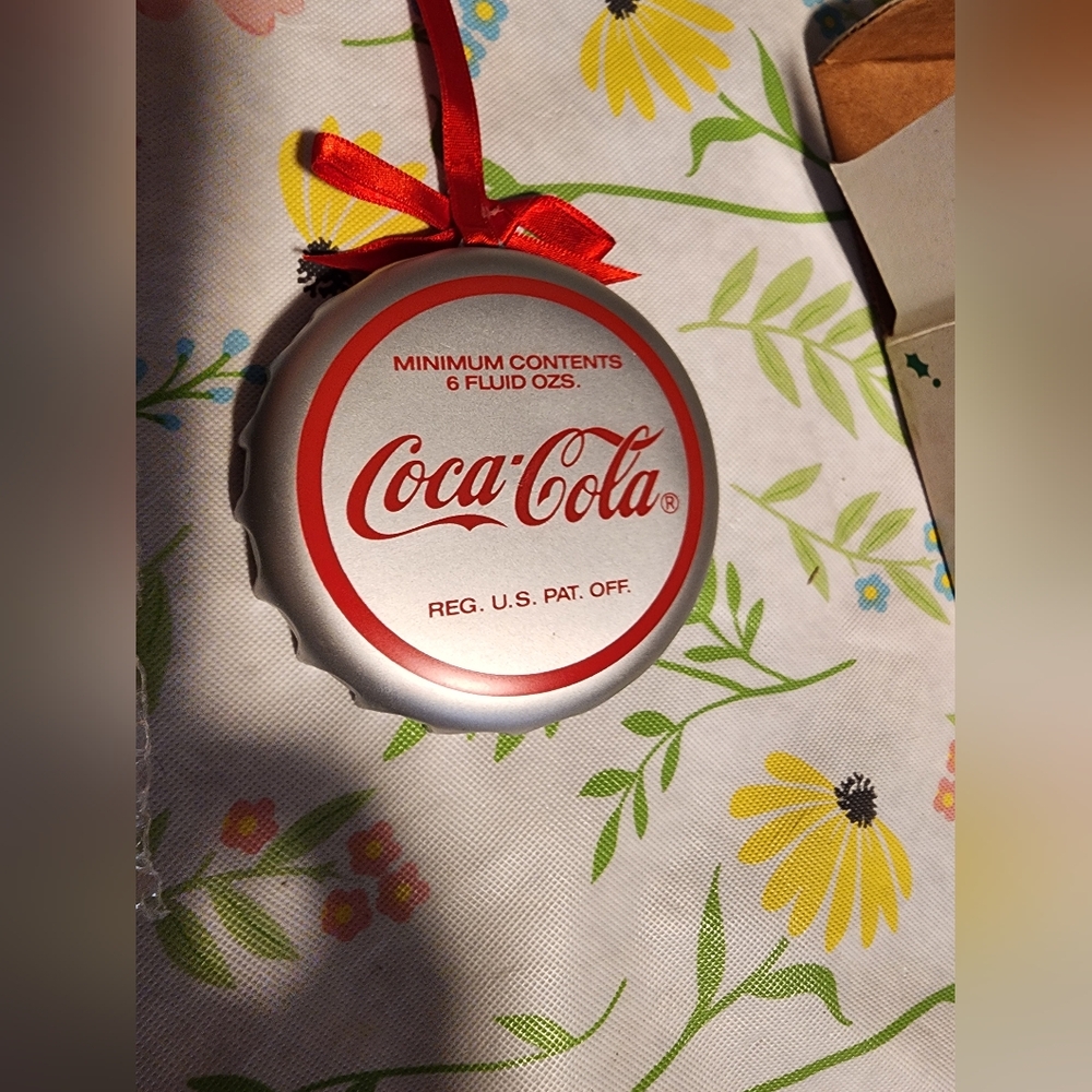 Coca-cola Ornaments set of 2 - Picture 3 of 4